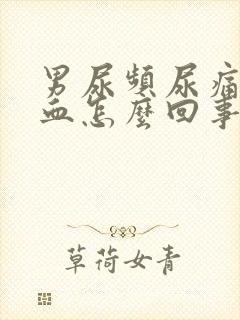 男尿频尿痛尿出血怎么回事