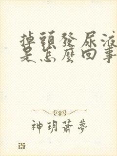 掉头发尿液发黄是怎么回事