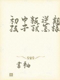 初中叛逆期的男孩子该怎样去沟通教育