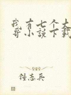 我有七个大佬哥哥小说下载