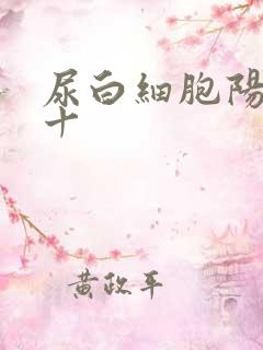 尿白细胞阳性1十