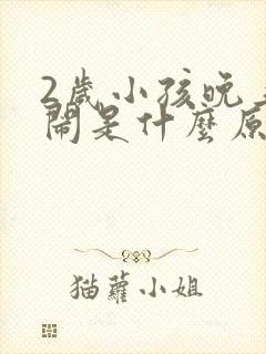 2岁小孩晚上哭闹是什么原因