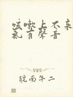 咳嗽上不来气喘气有声音