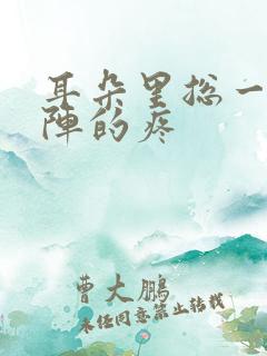 耳朵里总一阵一阵的疼