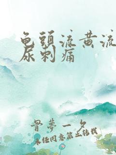 龟头流黄流脓排尿刺痛