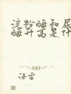 淀粉酶和尿淀粉酶升高是什么原因