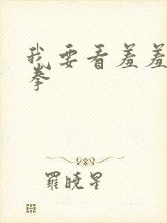 我要看羞羞的铁拳