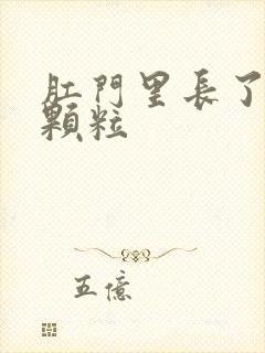 肛门里长了好多颗粒