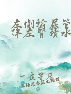 左侧输尿管结石伴左肾积水怎么办