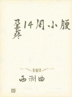 孕14周小腹胀疼