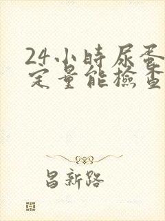 24小时尿蛋白定量能检查出什么