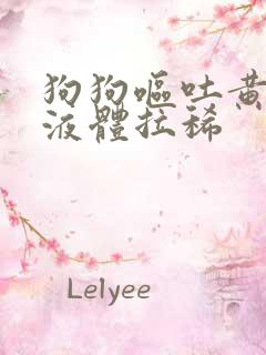 狗狗呕吐黄粘稠液体拉稀