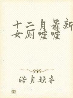 十二月最新偷拍女厕嘘嘘