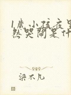 1岁小孩夜里突然哭闹是什么原因