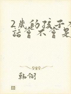 2岁的孩子不说话会不会是自闭症