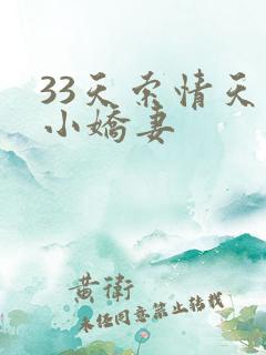 33天索情天价小娇妻