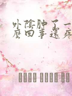 外阴肿了一块怎么回事还疼