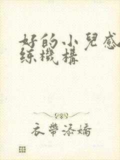 好的小儿感统训练机构