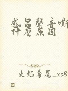 感昌声音嘶哑是什么原因