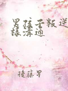 男孩子叛逆期怎样沟通