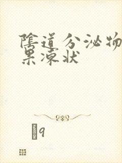 阴道分泌物透明果冻状