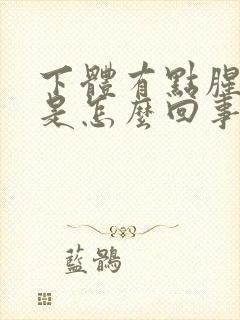 下体有点腥臭味是怎么回事