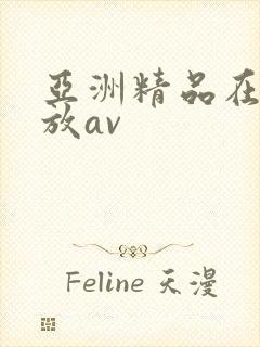 亚洲精品在线播放av