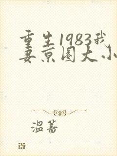 重生1983我妻京圈大小姐全文免费阅读正版