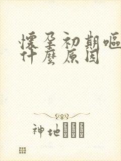 怀孕初期呕吐是什么原因