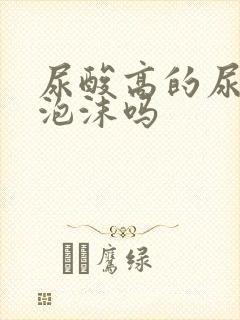 尿酸高的尿液有泡沫吗