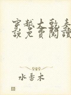 穿越大乾秦墨小说免费阅读