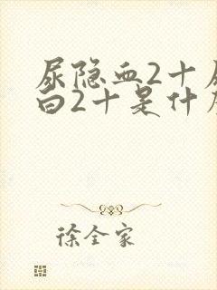 尿隐血2十尿蛋白2十是什么意思