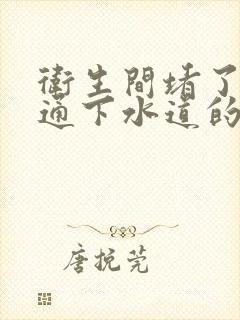 卫生间堵了了找通下水道的人