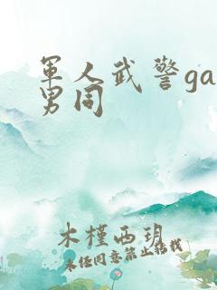 军人武警gay男同