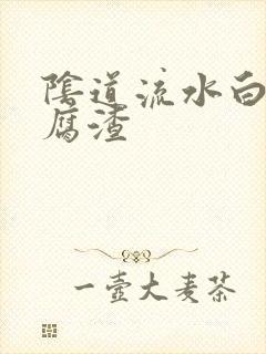 阴道流水白带豆腐渣