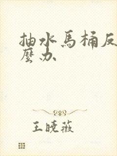 抽水马桶反味怎么办