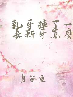 乳牙掉了一直没长新牙怎么办