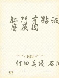 肛门有粘液是什么原因