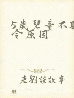 5岁儿童不听指令原因