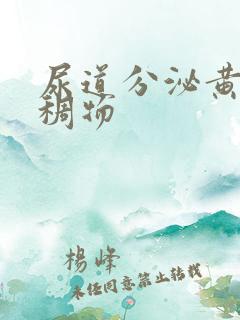 尿道分泌黄色粘稠物