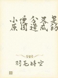 小便分叉是什么原因造成的