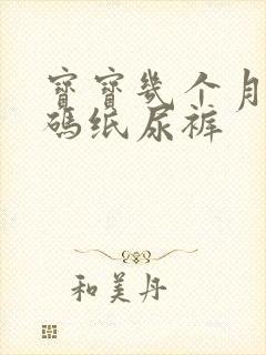 宝宝几个月穿m码纸尿裤