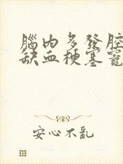 脑内多发腔隙性缺血梗塞灶是什么意思