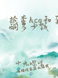 检查hcg和孕酮多少钱