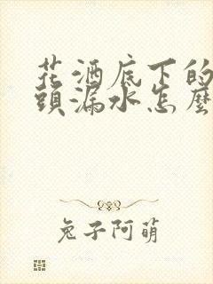 花洒底下的水龙头漏水怎么办