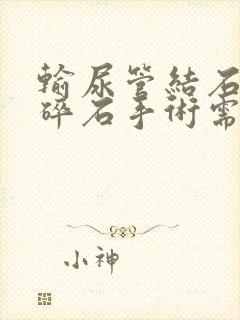 输尿管结石激光碎石手术需要多少钱