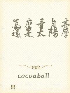 怎么看月亮摩羯还是太阳摩羯