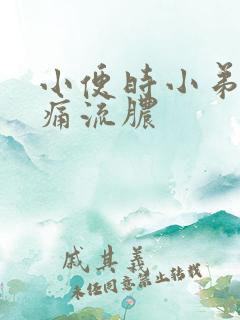 小便时小弟弟刺痛流脓