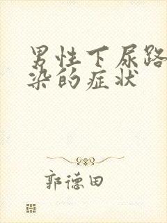 男性下尿路有感染的症状