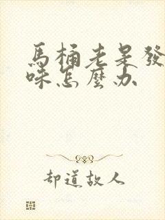 马桶老是发出臭味怎么办